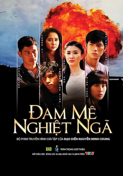 Đam mê nghiệt ngã, một bộ phim đang gây chú ý trên sóng truyền hình, với kịch bản được Việt hóa từ loạt phim truyền hình ăn khách của Colombia.