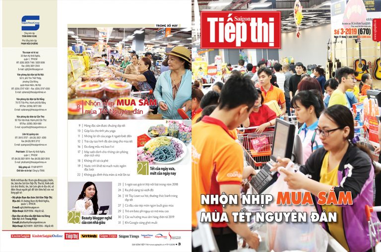 SGTT số 3 – 2019: Nhộn nhịp mua sắm mùa Tết Nguyên đán SGTT số 3 – 2019: Nhộn nhịp mua sắm mùa Tết Nguyên đán
