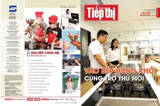 SGTT số 26 -2019: Vào bếp hứng khởi cùng trợ thủ mới SGTT số 26 -2019: Vào bếp hứng khởi cùng trợ thủ mới