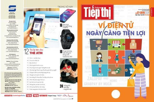 SGTT số 27 – 2019: Ví điện tử ngày càng tiện lợi SGTT số 27 – 2019: Ví điện tử ngày càng tiện lợi