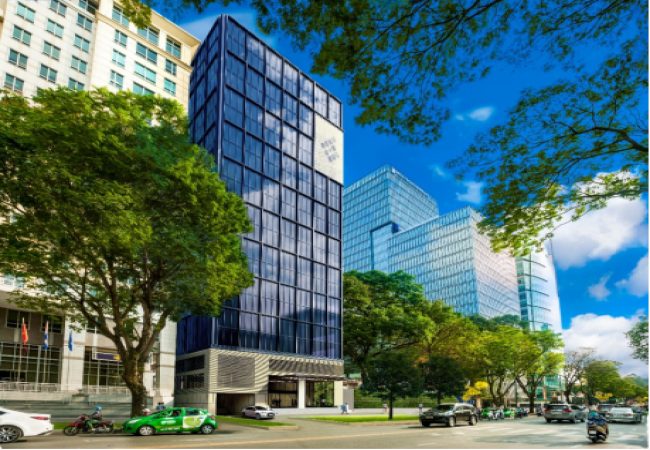 Tòa nhà Frienship Tower đã tiến hành lễ cất nóc. Ảnh BTC 1