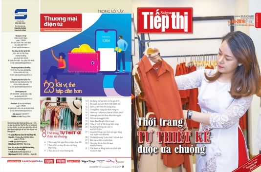 SGTT số 44 – 2019: Thời trang tự thiết kế được ưa chuộng