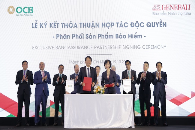 Generali Việt Nam và OCB công bố hợp tác độc quyền 15 năm Generali Việt Nam và OCB công bố hợp tác độc quyền 15 năm
