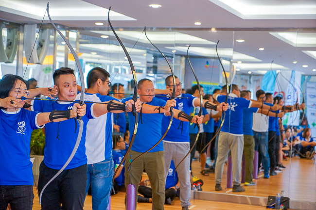 75 cung thủ so tài tranh cúp Quà tặng Băng Dương tại Olympic 2030