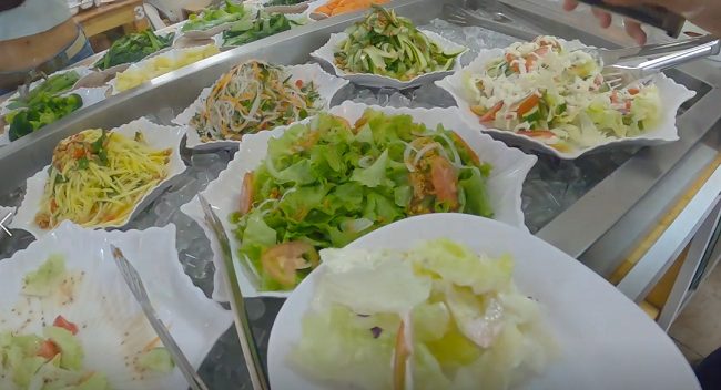 Đổi vị với cơm – buffet rau sau tết