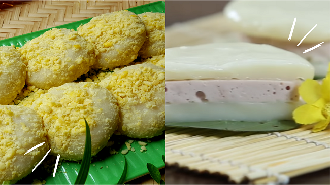 Lễ giỗ tổ, thử làm bánh giầy hai loại nhân mặn – ngọt tại nhà