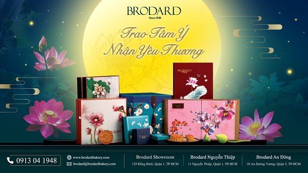Cùng Brodard “Trao tâm ý – nhận yêu thương” trong mùa trăng 2020