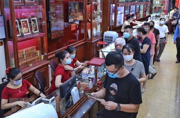 Người dân TPHCM mua 132.458 lượng vàng trong tháng 7