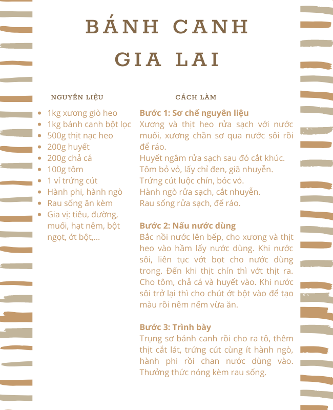 Trưa nay ăn gì: bánh canh Gia Lai, món quen mà lạ - Sài Gòn Tiếp Thị