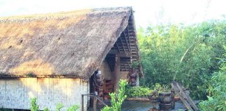 Mái nhà sàn ở Ko Tam