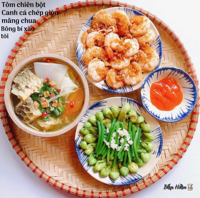 Ảnh mâm cơm 18.4