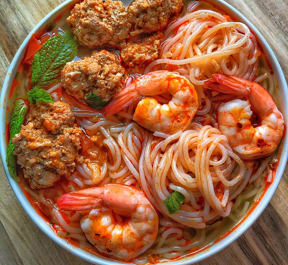 Bún riêu tôm 