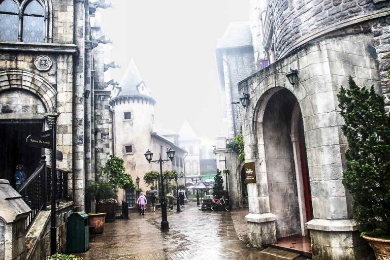 Bà Nà một ngày mưa