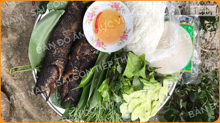 Bản đồ ẩm thực: Thanh mát hương quê với cá lóc đồng nướng trui