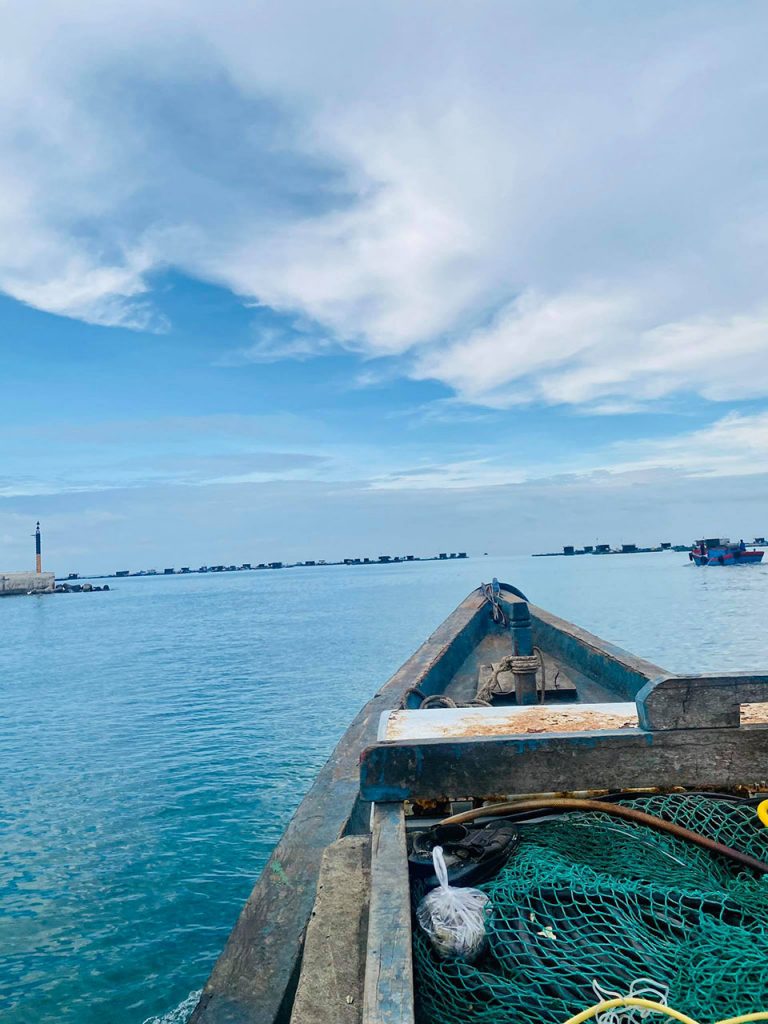 Theo chân ngư dân đánh bắt hải sản gần bờ Theo chân ngư dân đánh bắt hải sản gần bờ