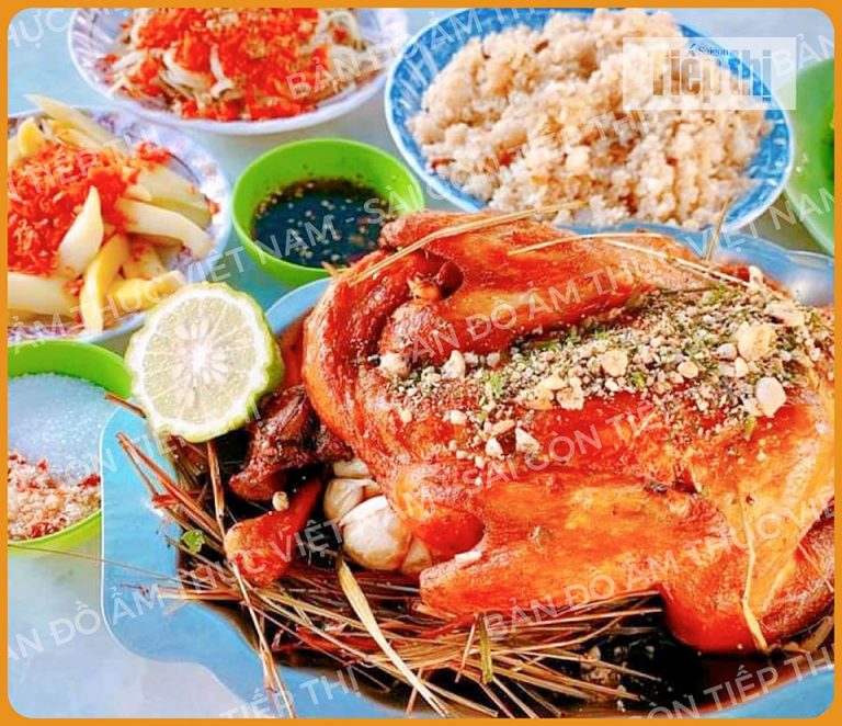 Bản đồ ẩm thực: Về xứ mắm thưởng thức món gà đốt Ô Thum