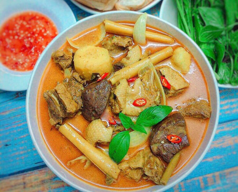 Công thức cà ri vịt thơm lừng vị “Bến Tre”