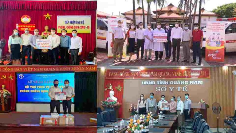 Giữa mùa Covid-19, địa phương miền Trung nhận hỗ trợ từ nhiều doanh nghiệp Giữa mùa Covid-19, địa phương miền Trung nhận hỗ trợ từ nhiều doanh nghiệp