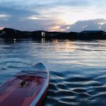 Buông SUP trong ánh chiều tà, khoảnh khắc kết thúc đẹp nhất của dân chèo mà không phải hôm nào cũng may mắn có được.