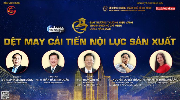 [Tọa đàm trực tuyến] Doanh nghiệp dệt may cải tiến nội lực sản xuất vượt qua khó khăn