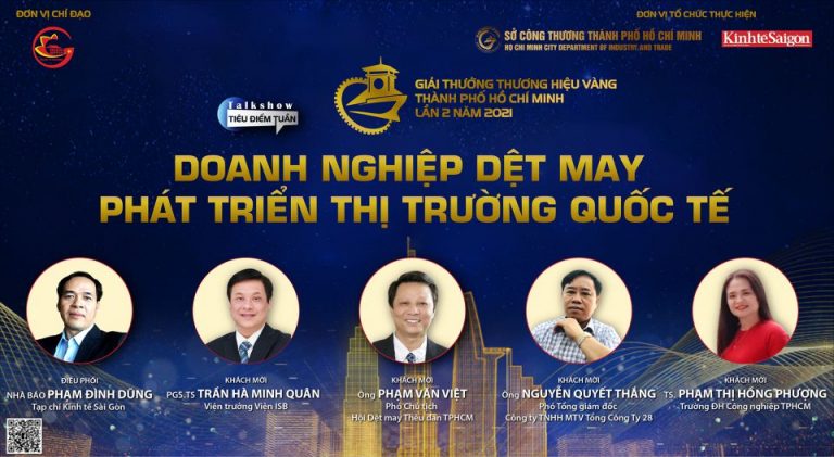 [Tọa đàm trực tuyến] Dệt may tiếp cận thị trường thế giới