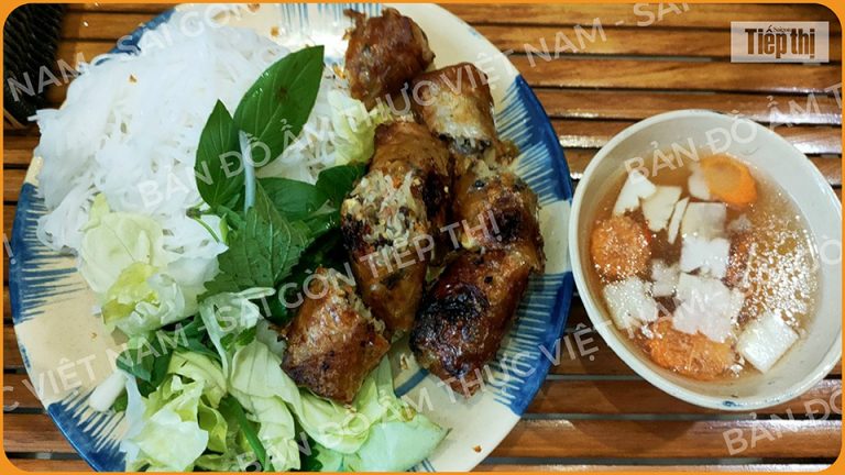 Bản đồ ẩm thực: Thơm ngon bún nem rán chuẩn vị Hà Thành